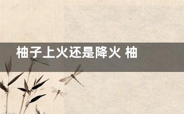 柚子上火还是降火 柚子的功效有哪些,柚子皮上火还是降火